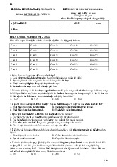 Đề thi cuối học kì 2 năm 2019 - 2020 | Môn Hệ điều hành