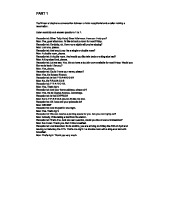 Tapescript 4: Reservation Dialogue at Silver Tulip Hotel