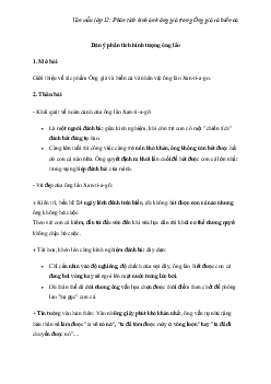 Phân tích hình ảnh ông già trong Ông già và biển cả | Văn mẫu lớp 12