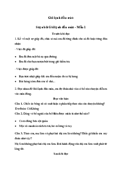 Soạn văn 6: Soạn bài Gió lạnh đầu mùa | Ngữ văn 6 | Kết nối tri thức