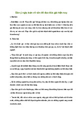 Văn mẫu lớp 9: Nghị luận về vấn đề đạo đức giả hiện nay (Dàn ý + 3 mẫu)