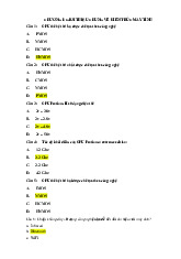 CHƯƠNG I: GIỚI THIỆU CHUNG VỀ KIẾN TRÚC MÁY TÍNH | Đại học Kinh tế Kỹ thuật Công nghiệp
