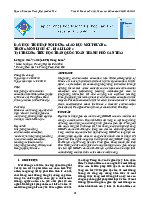 Dạy học tích hợp nội dung giáo dục môi trường trong môn lịch sử - địa lí lớp 4 | Tạp chí khoa học Trường đại học Cần Thơ