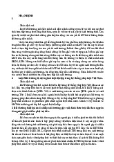 Đề cương môn Luật môi trường - Trường Đại học lao động -  xã hội