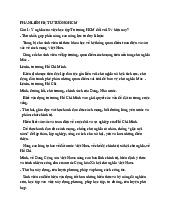 Liên Hệ Tư Tưởng Hồ Chí Minh Đối Với Sinh Viên Hiện Nay | Môn Tư tưỏng Hồ Chí Minh - Đại học Tài nguyên và Môi trường Hà Nội