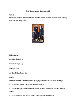 Giải Tiếng Anh 7 Unit 3: The Real World | Explore English