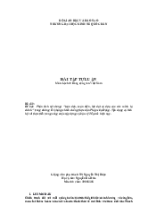 Phân tích nội dung: "toàn dân, toàn diện, lâu dài và dựa vào sức mình là chính" trong đường lối kháng chiến chống thực dân Pháp của Đảng - Lịch sử Đảng Cộng Sản Việt Nam| Đại học Kinh Tế Quốc Dân