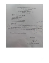 Đề thi hết môn học kì  Cơ sở văn hóa việt nam năm học 2025-2026  - trường đại học Khoa học tự nhiên – Đại học quốc gia hà nội.