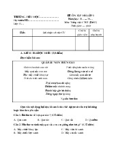 Bài tập hè lớp 1 lên lớp 2 môn Tiếng Việt Chân trời sáng tạo - Đề 2