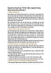 Ngoại trưởng là gì ? Khái niệm ngoại trưởng được hiểu như thế nào ?