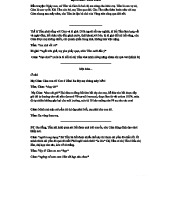 Kịch bản Parody Tấm Cám - Cao Thúy Văn K91