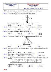 Đề Thi Thử Tốt Nghiệp THPT 2025 Toán Sở GD TP Huế Giải Chi Tiết