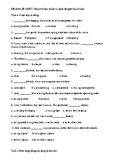 Grammar Unit 7 Lớp 11 Global English