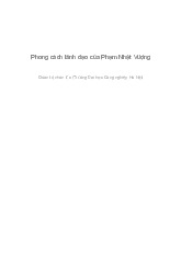 Phong cách lãnh đạo của Phạm Nhật Vượng - Thực hành Kỹ năng lãnh đạo