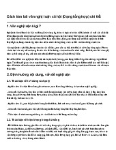 Cách làm bài văn nghị luận xã hội (Dạng tổng hợp) chi tiết | Ngữ văn 9