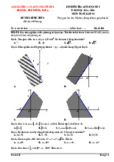 Đề giữa học kì 1 Toán 10 năm 2024 – 2025 trường THPT Hồng Bàng – Hải Phòng