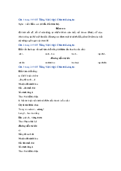 Giải VBT môn Tiếng việt 2 học kì 2 -  Bài 2: Đầm sen| Chân trời sáng tạo