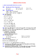 Bài Tập Toán 8 Tuần 9 Có Lời Giải Chi Tiết