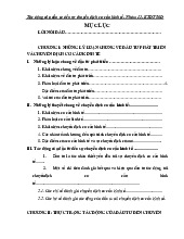 Tác động của Đầu Tư đến Chuyển Dịch Cơ Cấu Kinh Tế | Môn Kinh tế đầu tư - Đại học Kinh Tế Quốc Dân