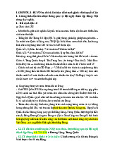 Đề cương tự soạn ôn tập | Môn Lịch sử Đảng - Đại học Ngoại Thương