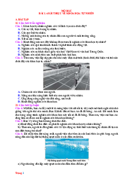 TOP 1000 câu trắc nghiệm tự luận môn KHTN 6 cả năm (có đáp án)