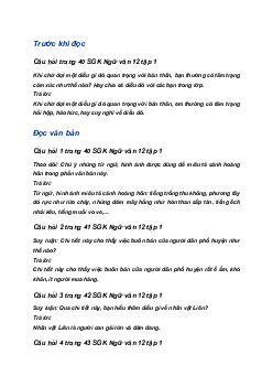 Soạn bài Hai đứa trẻ | Ngữ văn 12 Chân trời sáng tạo (Tập 1)