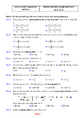 Đề Thi Thử Tốt Nghiệp 2025 Môn Toán Sở GD Đà Nẵng Giải Chi Tiết