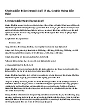 Khoảng biến thiên (range) là gì? Ví dụ, ý nghĩa khảng biến thiên | Toán 10