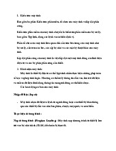 Câu Hỏi Kiến trúc Máy Tính và Mạng Máy Tính | Môn Công nghệ thông tin - Trường Cao đẳng Công Nghệ Bách Khoa Hà Nội