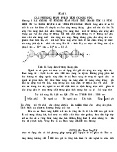 Phương Pháp Phân Tích Quang Học | Hoá học phân tích | Trường Đại học Khoa học Tự nhiên, Đại học Quốc gia Hà Nội