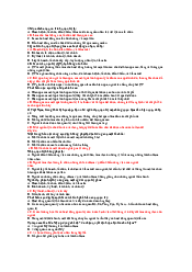 Đề cương câu hỏi ôn tập trắc nghiệm Quản trị học đại cương | Đại học Bách Khoa Hà Nội