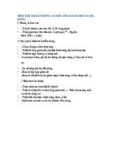 Thiết kế hệ dẫn động cho máy khuấy dạng đứng - HGT. Môn Chi tiết máy (GTVT) | Trường Đại học Giao thông Vận tải.