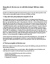 Sang tên sổ đỏ cho con có mất tiền không? Hết bao nhiêu tiền?