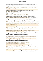 Bài tập từng chương môn Kinh tế vi mô | Trường Đại học Kinh Tế Quốc Dân