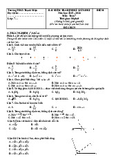 Đề thi giữa học kì 1 Toán 7 năm 2025 – 2026 trường THCS Thanh Miện – Hải Phòng