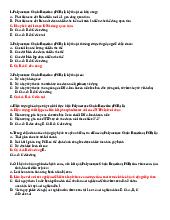 Đề cương kỹ thuật Polymerase Chain Reaction (PCR) | Đại học Y khoa Phạm Ngọc Thạch