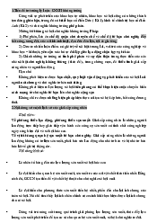 Nội dung ôn tập - Chủ nghĩa xã hội khoa học | Trường Đại học Tài chính - Kế toán