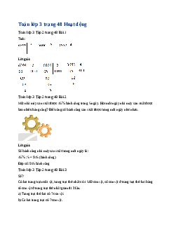 Giải SGK môn Toán 3 - Bài 57: Chia số có bốn chữ số cho số có một chữ số  | Kết nối tri thức