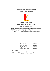Mối quan hệ giữa cạnh tranh với độc quyền và những ảnh hưởng đến Việt Nam trong tiến trình hội nhập kinh tế quốc tế | Tiểu luận kinh tế chính trị
