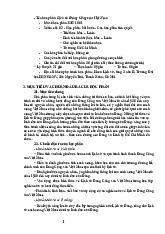 Nội dung ôn tập LSĐ. Trường đại học Nguyễn Tất Thành