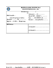 Bài thi Lịch sử Đảng Cộng sản Việt Nam | Đại học Thương Mại