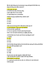 Đề cương môn Tư tưởng Hồ Chí Minh - Trường Đại học lao động -  xã hội.