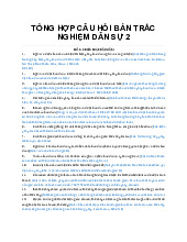 Tổng hợp câu hỏi bán trắc nghiệm dân sự 2 môn Luật dân sự Việt Nam | Trường Đại học Luật Hà Nội