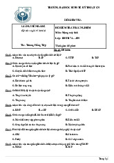 Đề Kiểm Tra Trắc Nghiệm Mạng Máy Tính | Đại học Kinh tế kỹ thuật công nghiệp