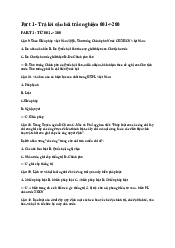 Bộ câu hỏi trắc nghiệm môn Pháp Luật Đại Cương | Đại Học Hà Nội