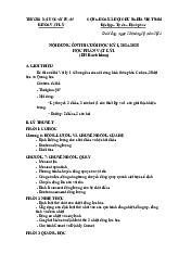 Đề cương môn vật lý- Trường Đại học bách khoa - Đại học đà nẵng.