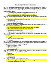 TOP câu hỏi trắc nghiệm có đáp án Môn Tin học đại cương | Đại học Sư Phạm Hà Nội