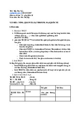 Tổng Quan Về Luật Thương Mại Quốc Tế | Môn Thương mại quốc tế - Đại học Kinh Tế Quốc Dân