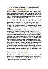 Tóm tắt Rô-mê-ô và Giu-li-ét chọn lọc hay nhất