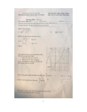 Đề thi hết môn học kì 1 Giải tích 1 năm học 2025-2026  - trường đại học Khoa học tự nhiên – Đại học quốc gia hà nội